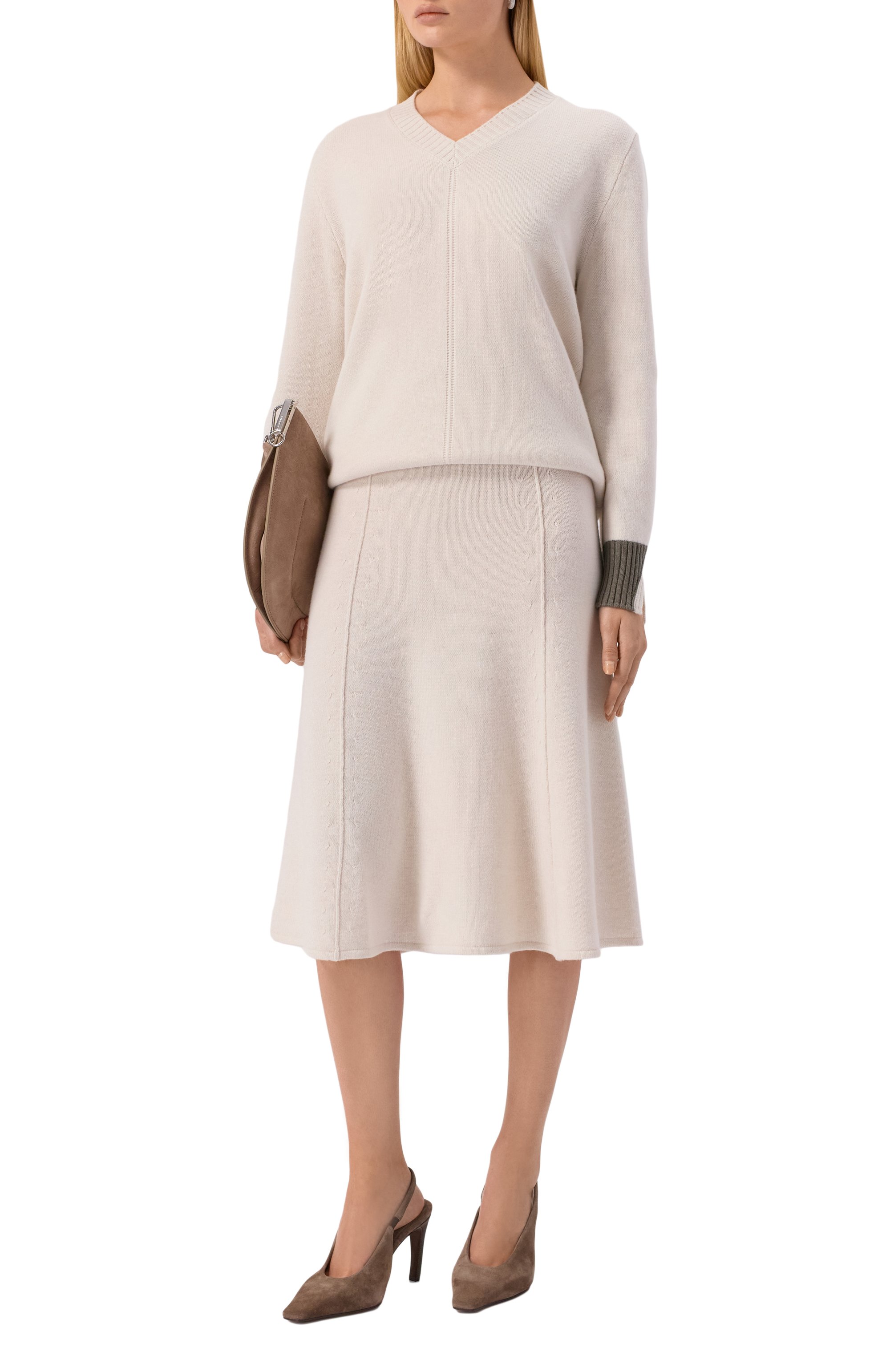 Юбка из шерсти и кашемира LORENA ANTONIAZZI, арт. SM13A/2472, фото 2