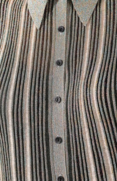 Платье-миди M MISSONI серебряного цвета по цене 99500 руб., арт. 2DG00316/2K004P, фото 5 Платье-миди M MISSONI, арт. 2DG00316/2K004P, фото 5