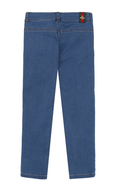 Джинсы зауженного кроя с нашивкой GUCCI, арт. 433967/X7B39, фото 2