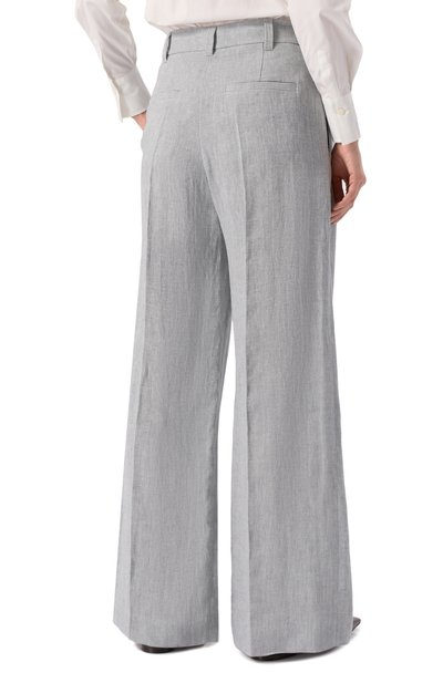 Льняные брюки BRUNELLO CUCINELLI, арт. MH547P8512, фото 4