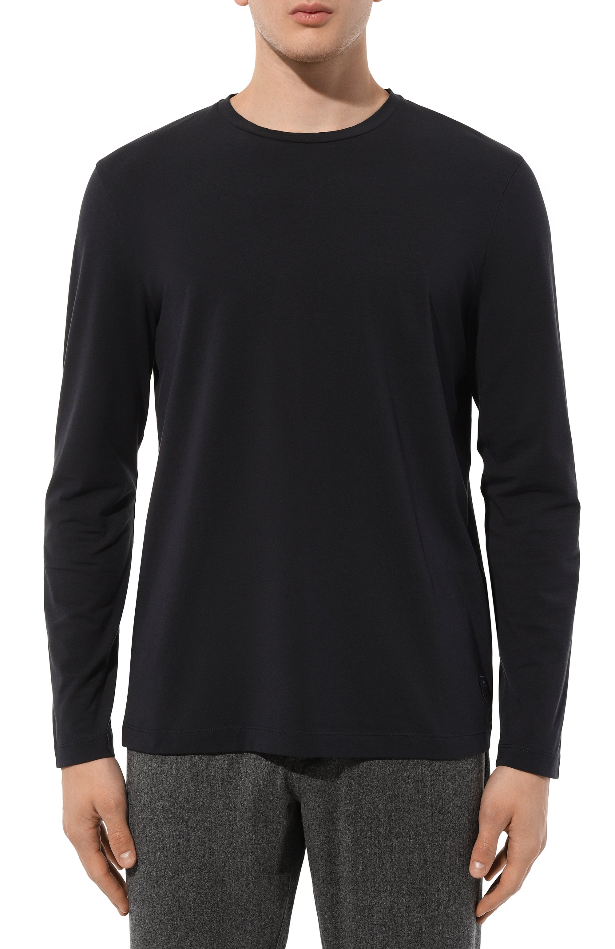 Хлопковый лонгслив CORNELIANI, арт. 94G581-9425040, фото 3