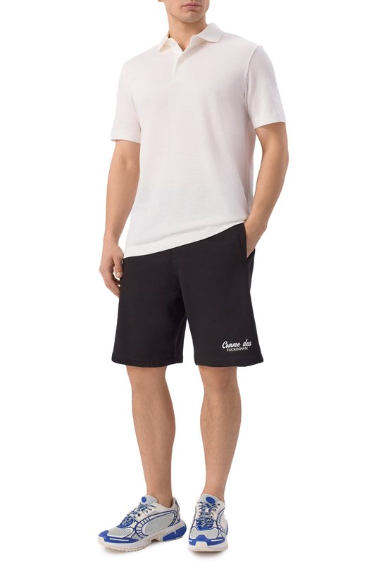 Хлопковые шорты Comme des Fuckdown CFABM01930 Чёрный  CFABM01930 Фото 2