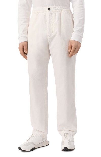 Хлопк�овые брюки C.P. COMPANY, арт. 18CMPA113A006475G, фото 3