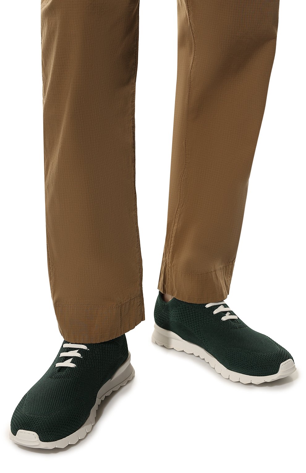 Текстильные кроссовки KITON, арт. USSFITBN00809, фото 3