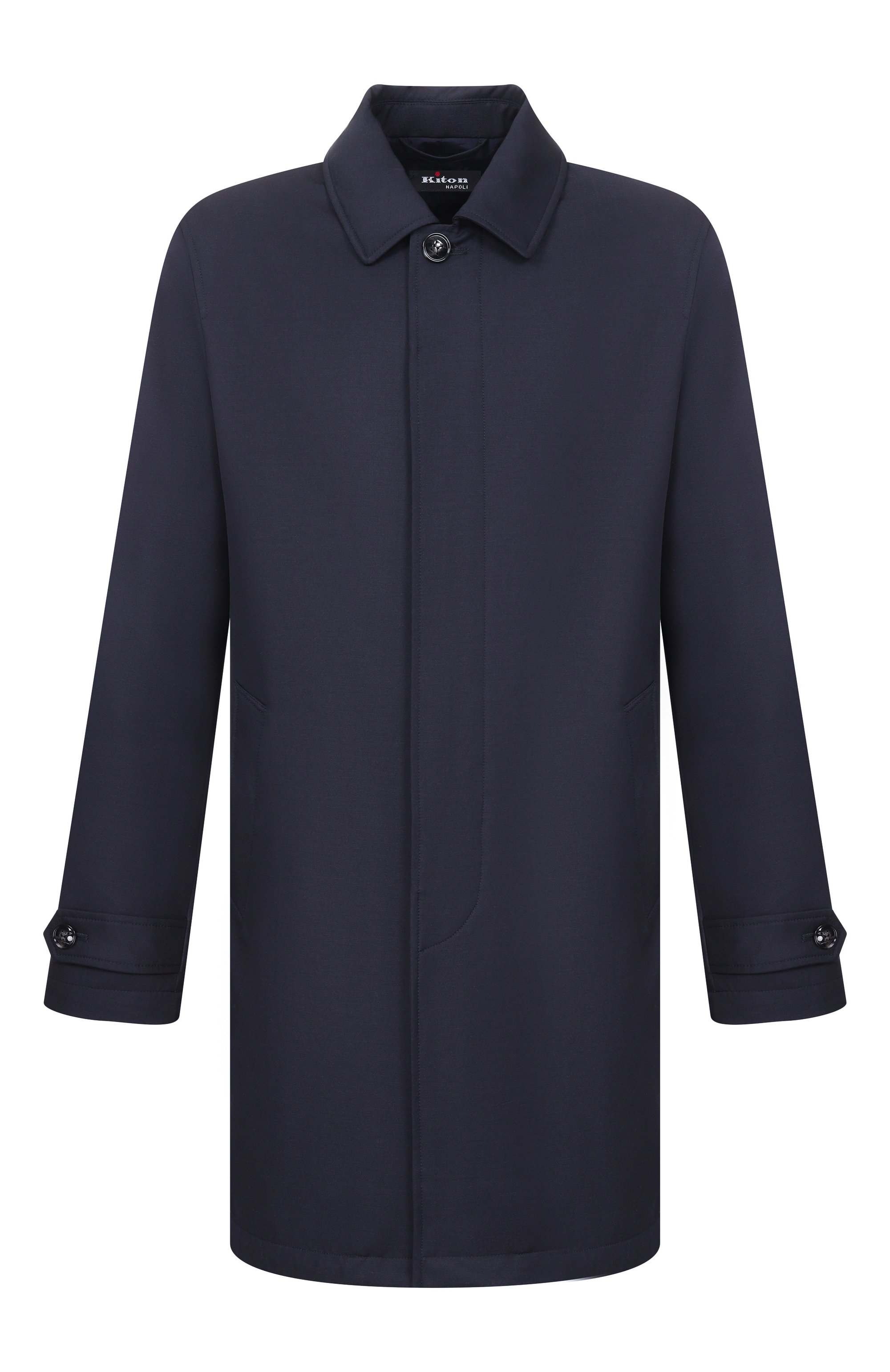 Плащ из шерсти и шелка KITON, арт. UW2310BV0830H, фото 1