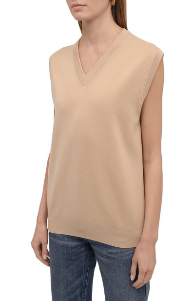 Шерстяной жилет THE ROW, арт. 5706Y478, фото 3