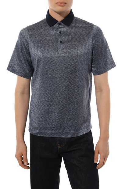 Поло из шелка и хлопка ZILLI, арт. KBP002ZS56095ZS0SE738, фото 3