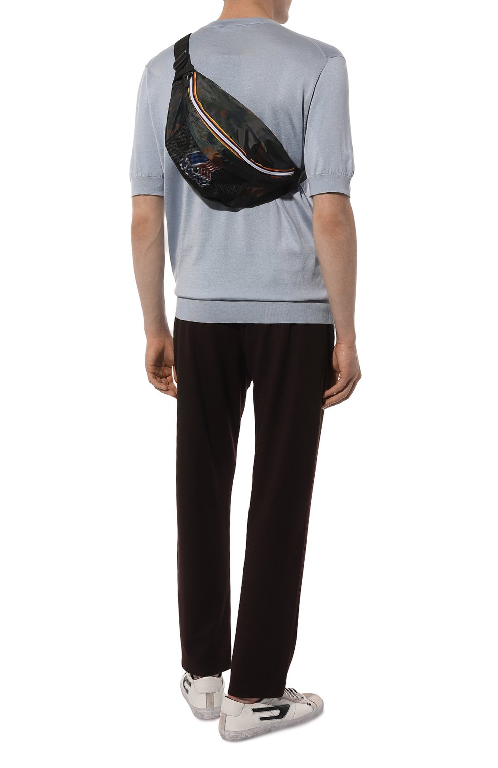 Текстильная поясная сумка K-WAY, арт. K00A2R0, фото 7