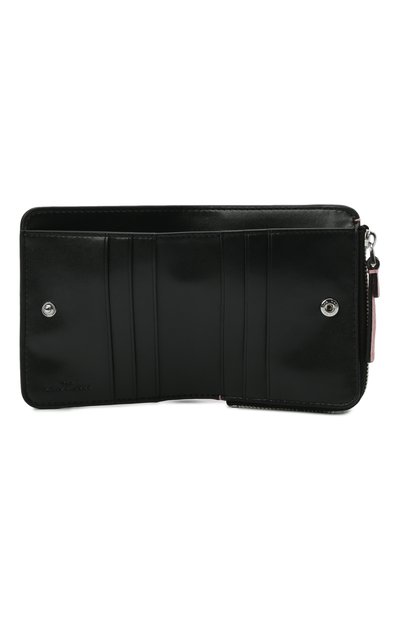 Кожаное портмоне the bold mini MARC JACOBS (THE) розового цвета по цене 17900 руб., арт. M0017140, фото 3 Кожаное портмоне the bold mini MARC JACOBS (THE), арт. M0017140, фото 3