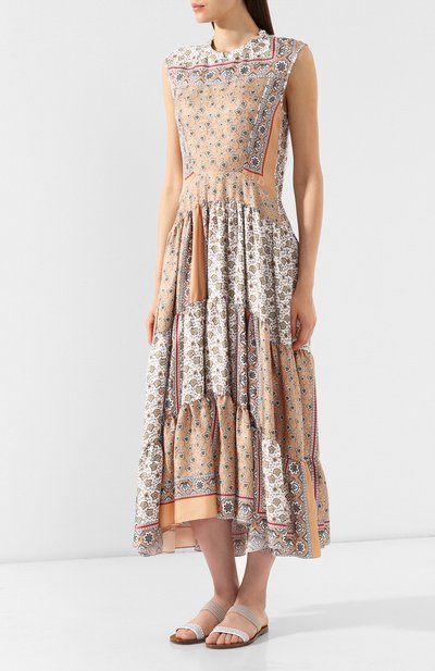 Шелковое платье CHLOÉ, арт. CHC19AR003327, фото 3