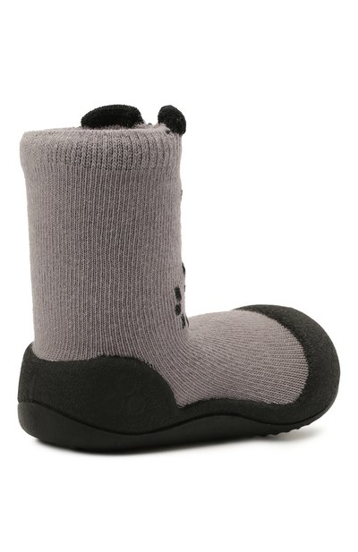 Домашние туфли ATTIPAS серого цвета по цене 2090 руб., арт. A17C, фото 3 Домашние туфли ATTIPAS, арт. A17C, фото 3