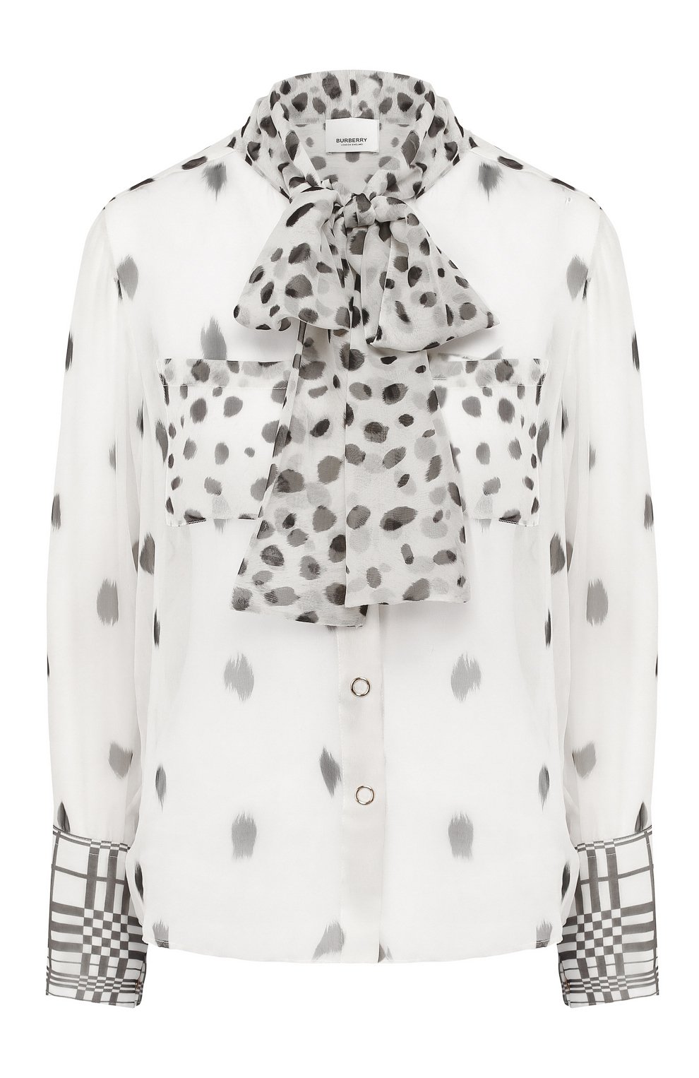 Шелковая  блузка BURBERRY, арт. 4560845, фото 1