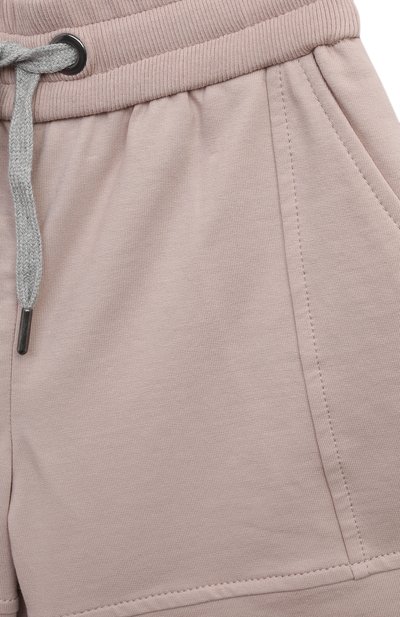 Хлопковые шорты BRUNELLO CUCINELLI, арт. BH827E624A, фото 3