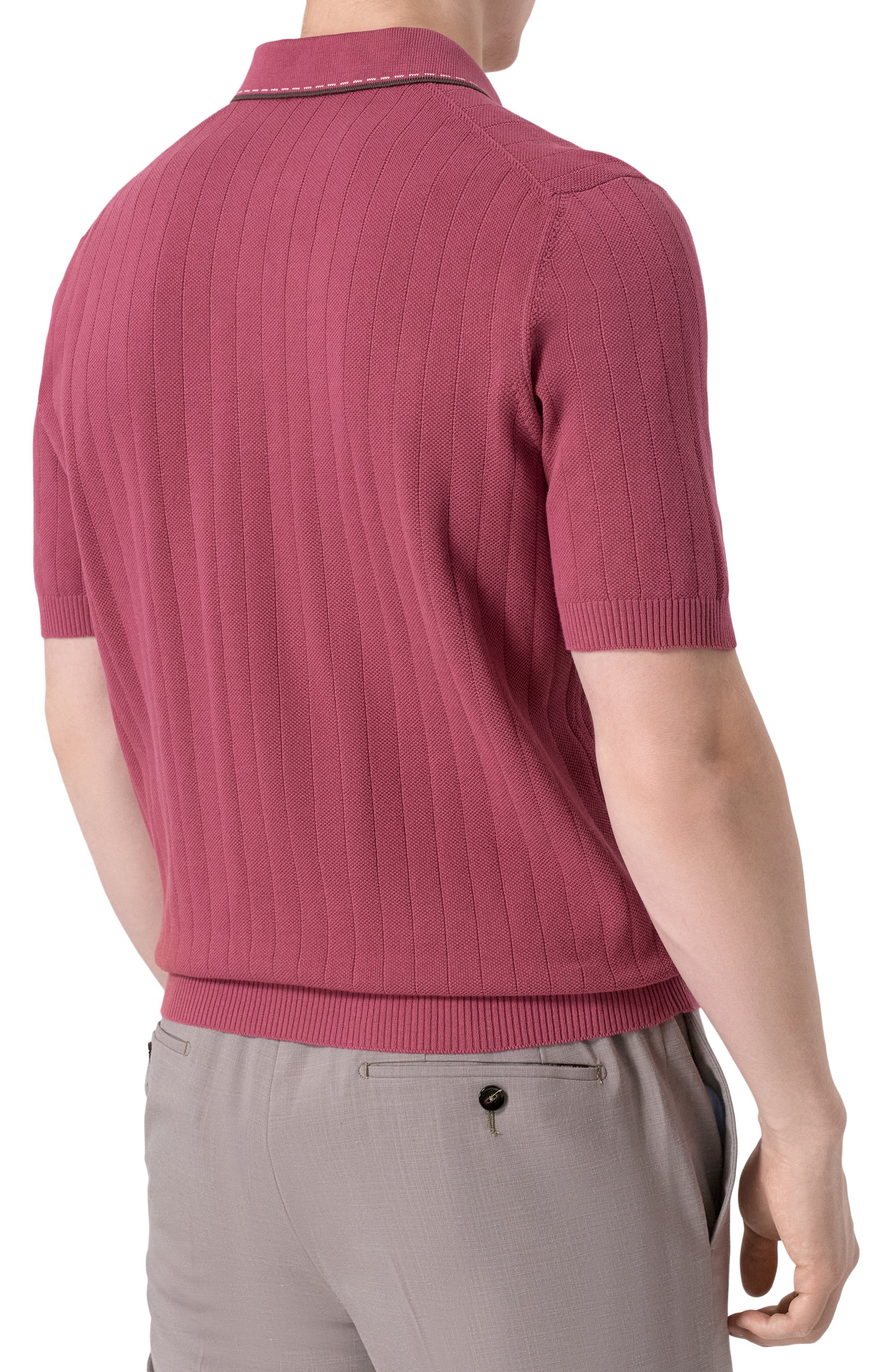 Хлопковое поло GRAN SASSO, арт. 57170/18047, фото 4