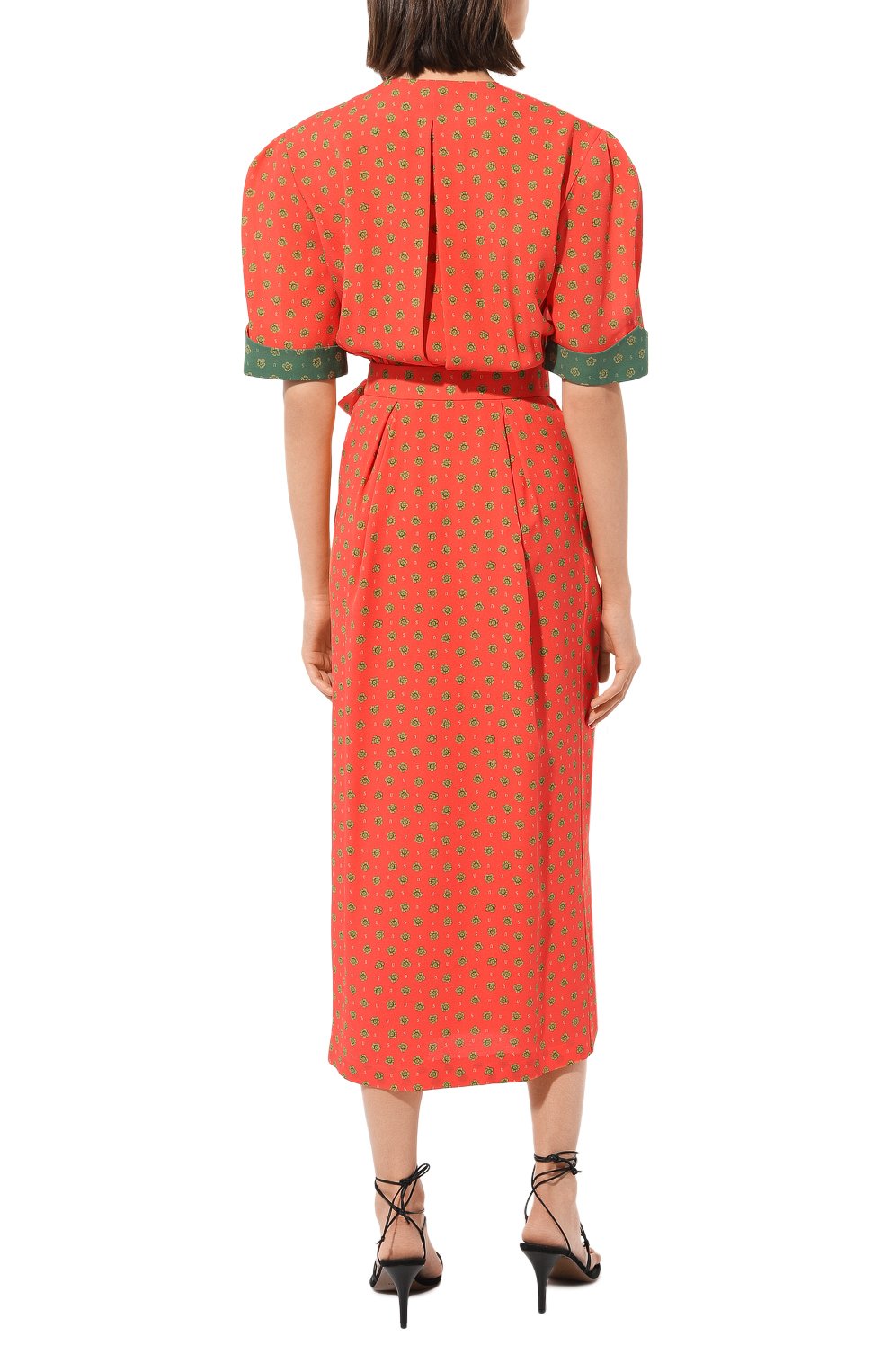 Шелковое платье ULYANA SERGEENKO, арт. ABM001SS22Ornella 0190р21, фото 4