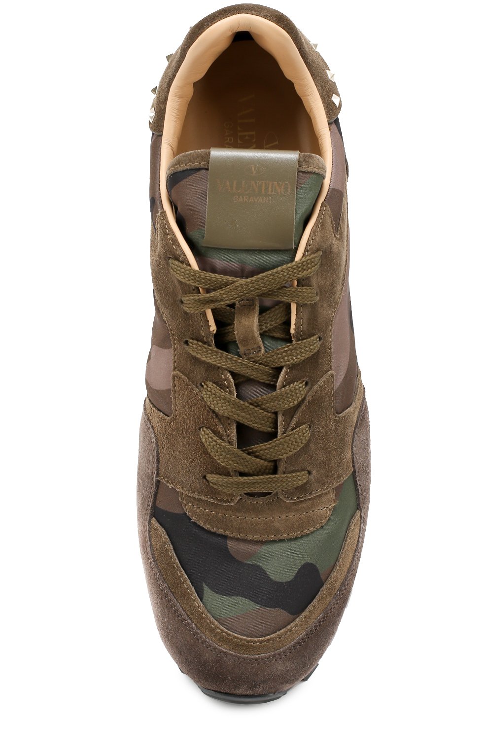 Комбинированные кроссовки rockrunner с камуфляжным принтом VALENTINO, арт. LY0S0952/NYM, фото 5