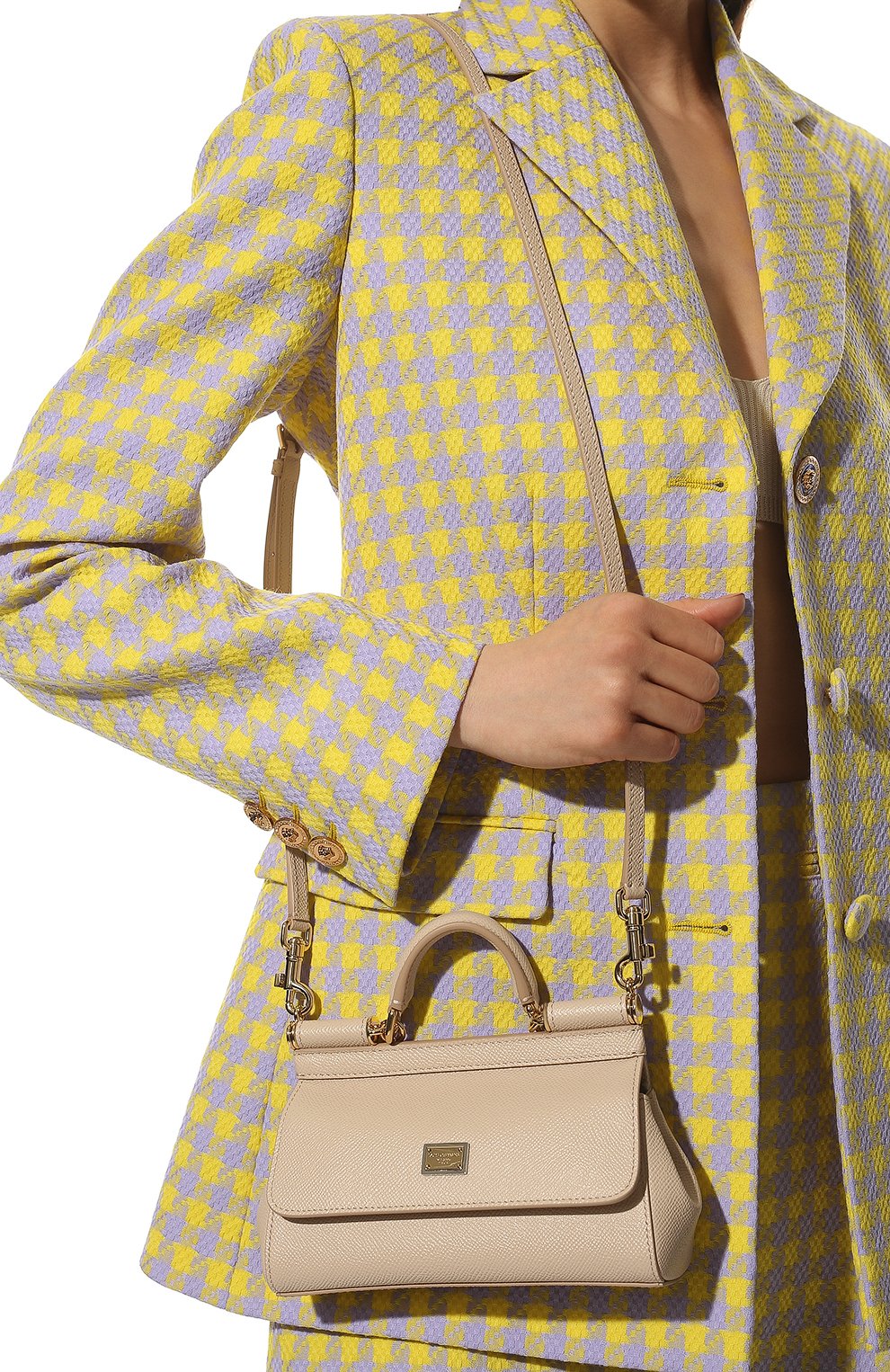 Сумка sicily small DOLCE & GABBANA, арт. BB7116/A1001, фото 6