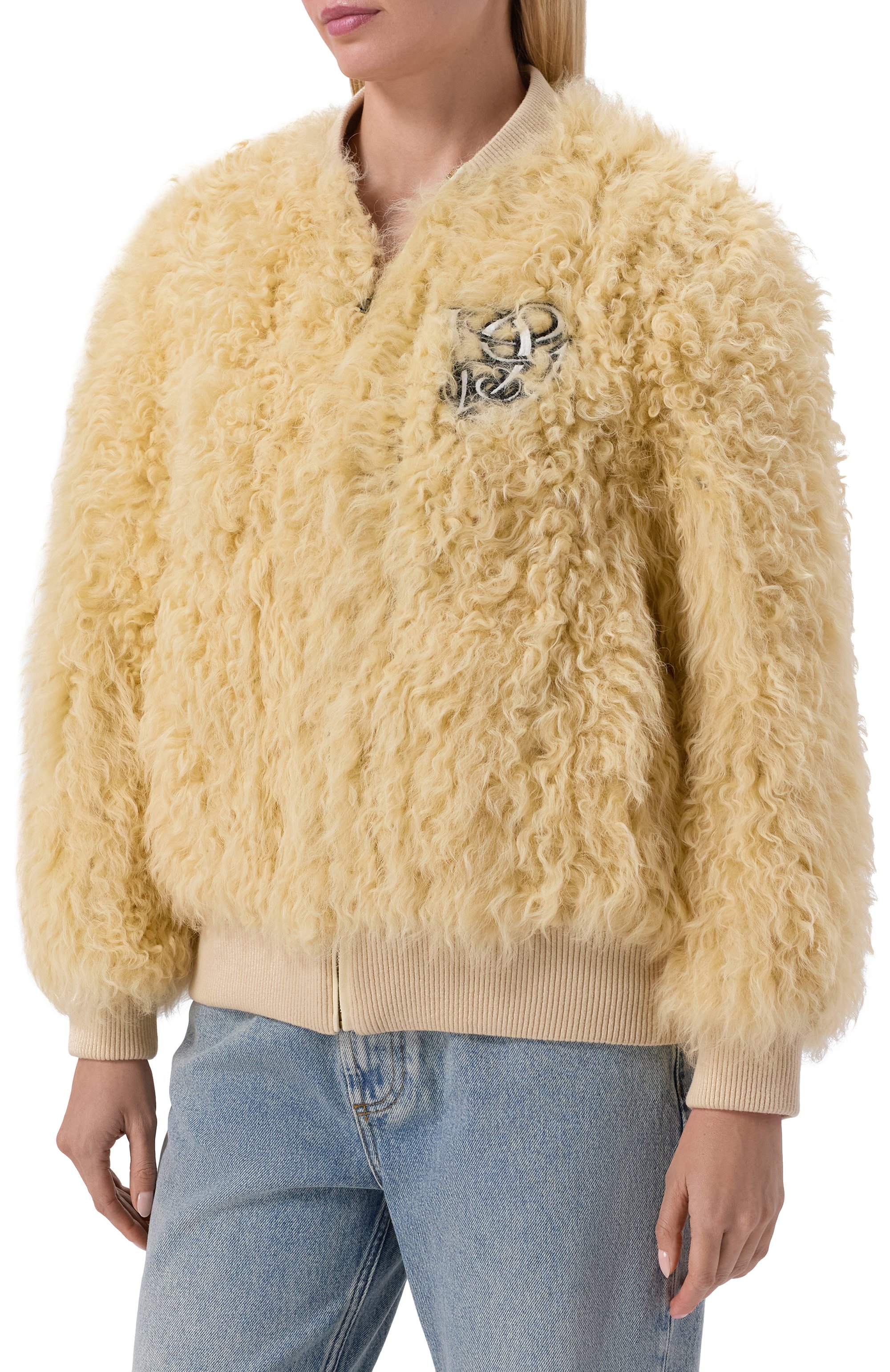 Бомбер из овчины VALENTINO, арт. 8B3NB06V/9VD, фото 3