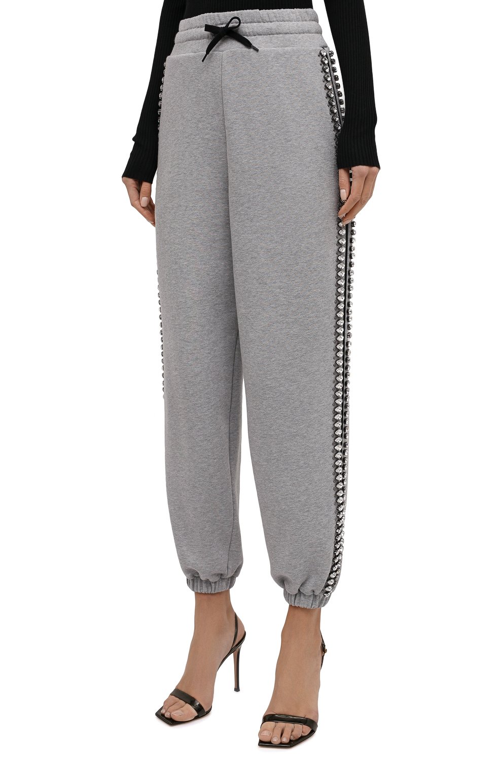 Хлопковые джоггеры PRADA, арт. 132358-1ZXU-F02PL-212, фото 3