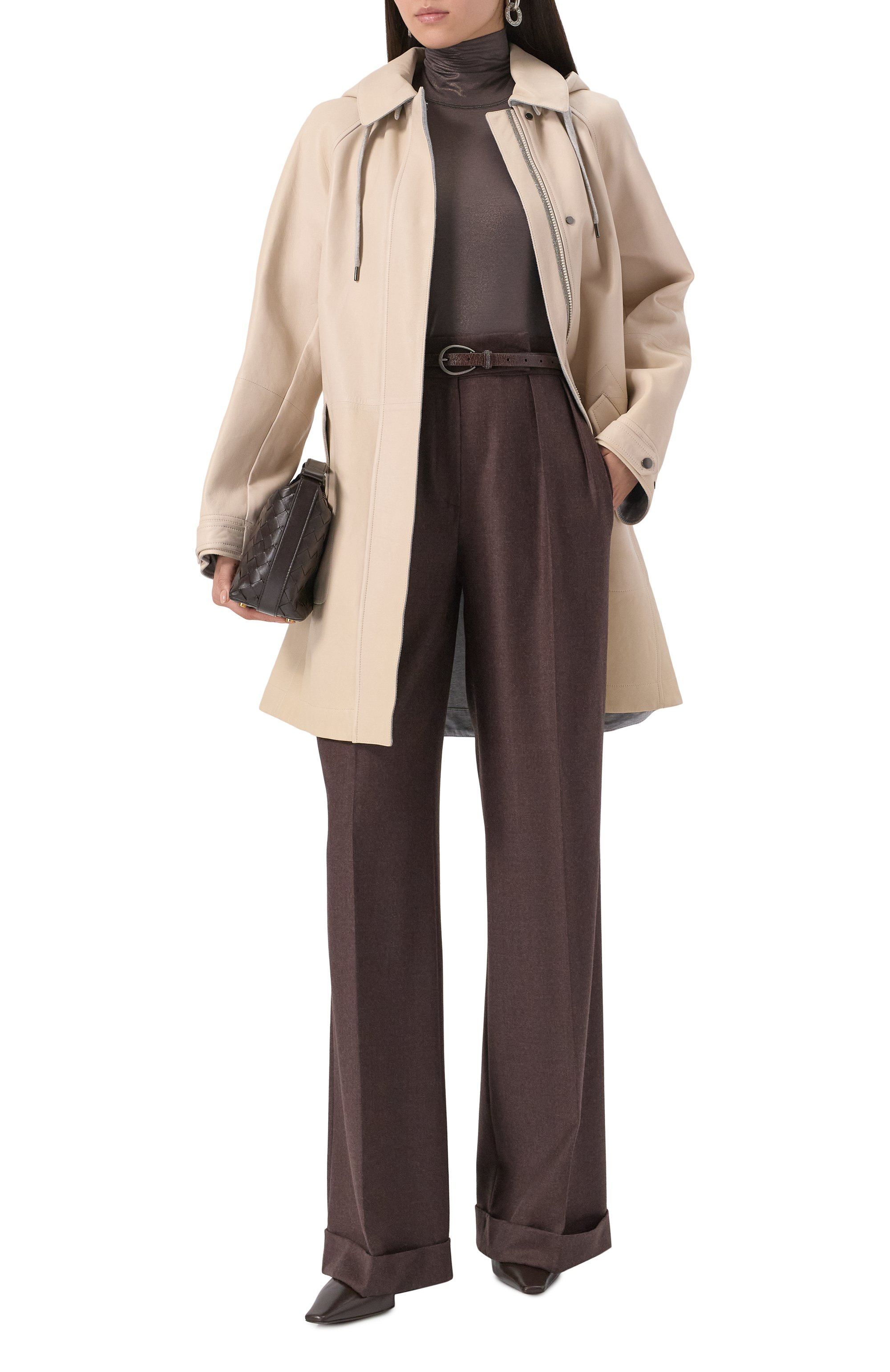 Водолазка из хлопка и вискозы BRUNELLO CUCINELLI, арт. MG922EF214, фото 2