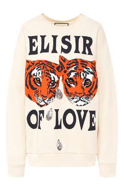 Хлопковый свитшот GUCCI, арт. 469250/XJBI5, фото 1