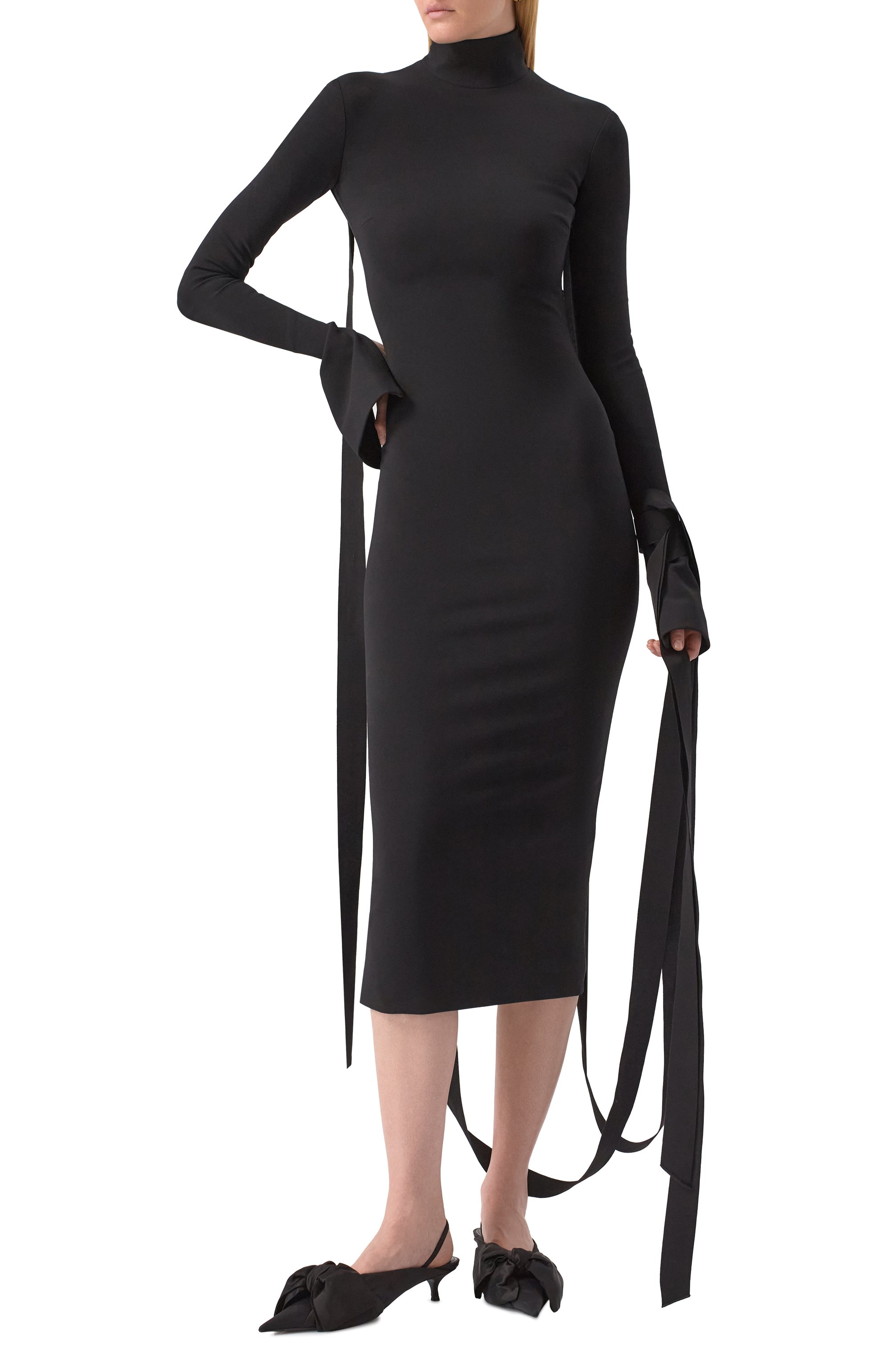 Платье из вискозы BALENCIAGA, арт. 831198/TNV08, фото 2