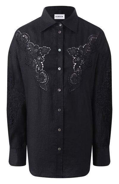 Женская льняная рубашка P.A.R.O.S.H., арт. D380626