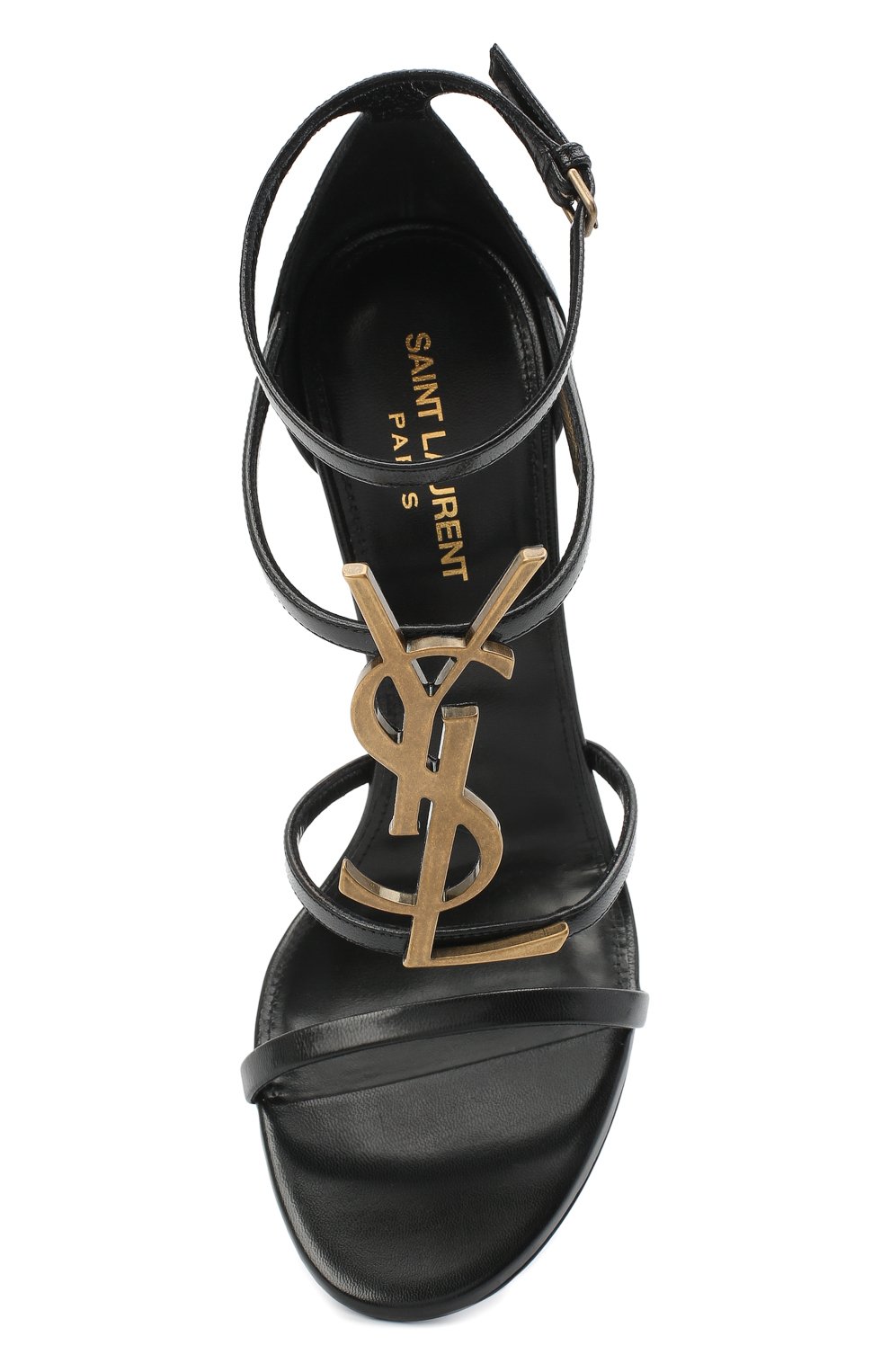 Кожаные босоножки cassandra SAINT LAURENT, арт. 630109/1Q0TT, фото 6