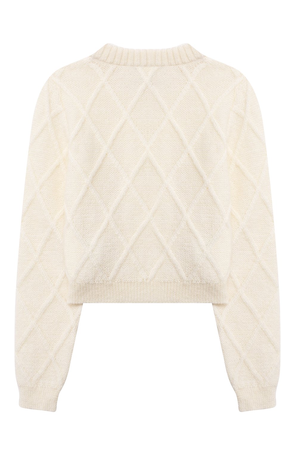 Укороченный свитер из шерсти VERSACE, арт. 1000649/1A00561/4A-6A, фото 2