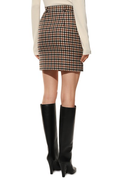 Шерстяная юбка ANTONELLI FIRENZE, арт. IRISH C0FFEE/H9030-845C, фото 4