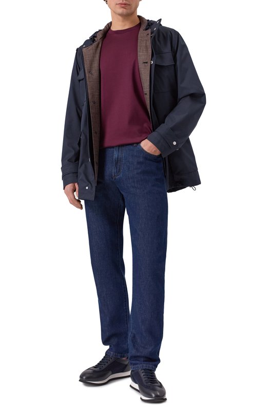 Хлопковая футболка MVST M26.CSM.K423/YAMU Бордовый  M26.CSM.K423/YAMU Фото 2