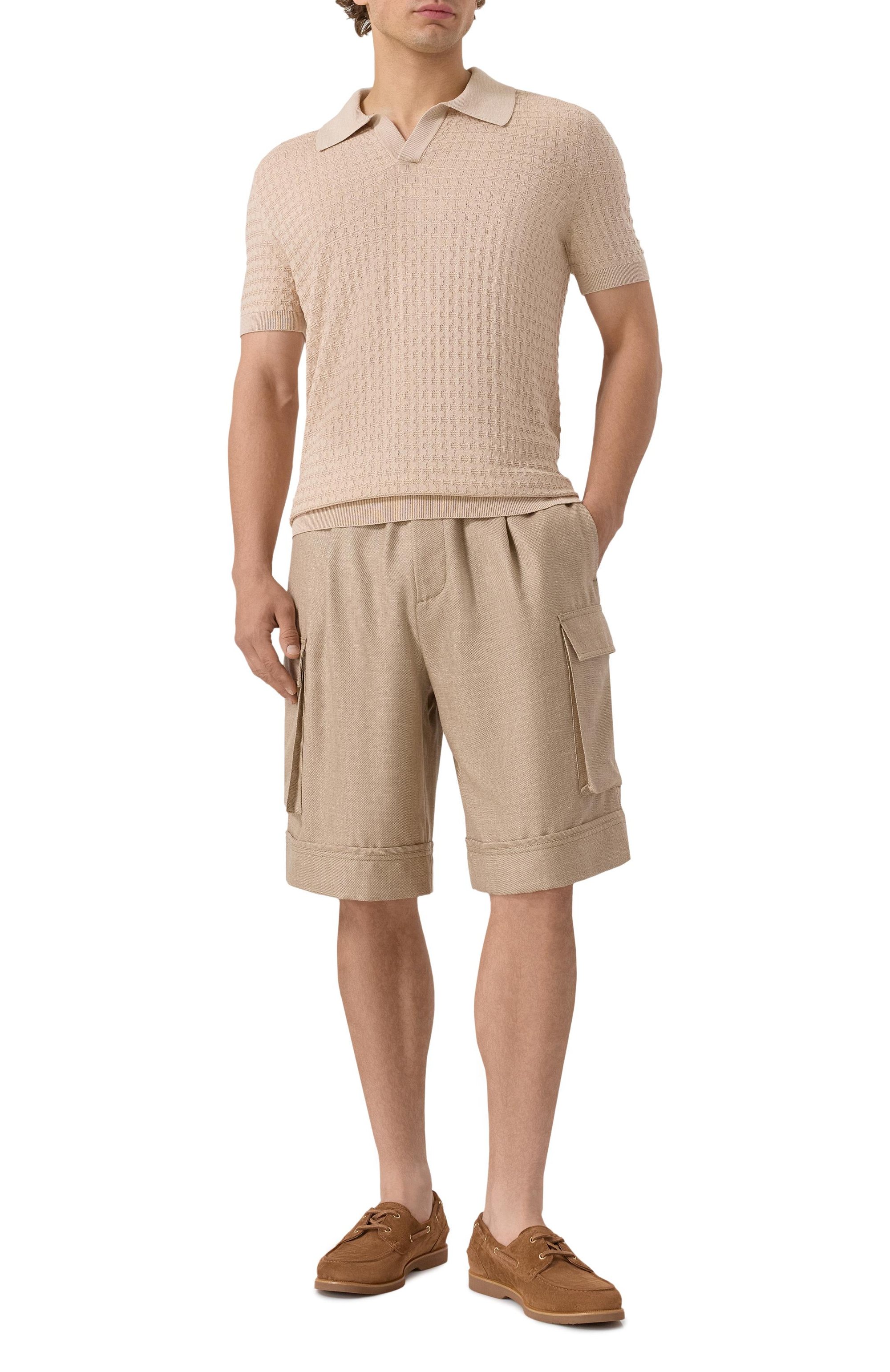 Поло из шелка и хлопка MVST, арт. MS61-650MUBIG, фото 2