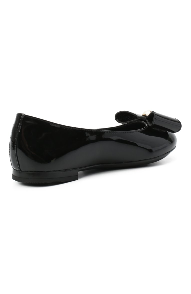 Кожаные балетки DOLCE & GABBANA, арт. D10866/A1328/24-28, фото 3