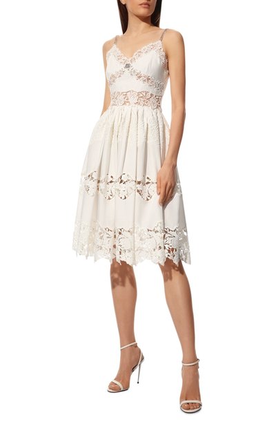 Хлопковое платье DOLCE & GABBANA, арт. F6ZR1Z/FGMFE, фото 2