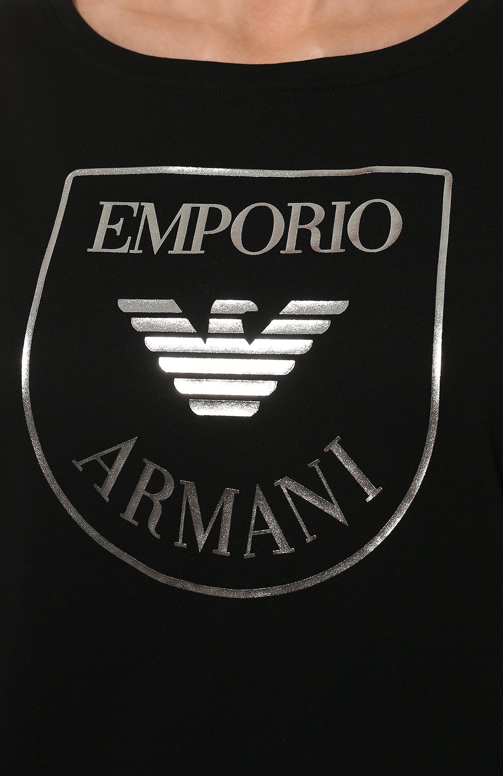 Хлопковая футболка EMPORIO ARMANI, арт. 164340/2R255, фото 5