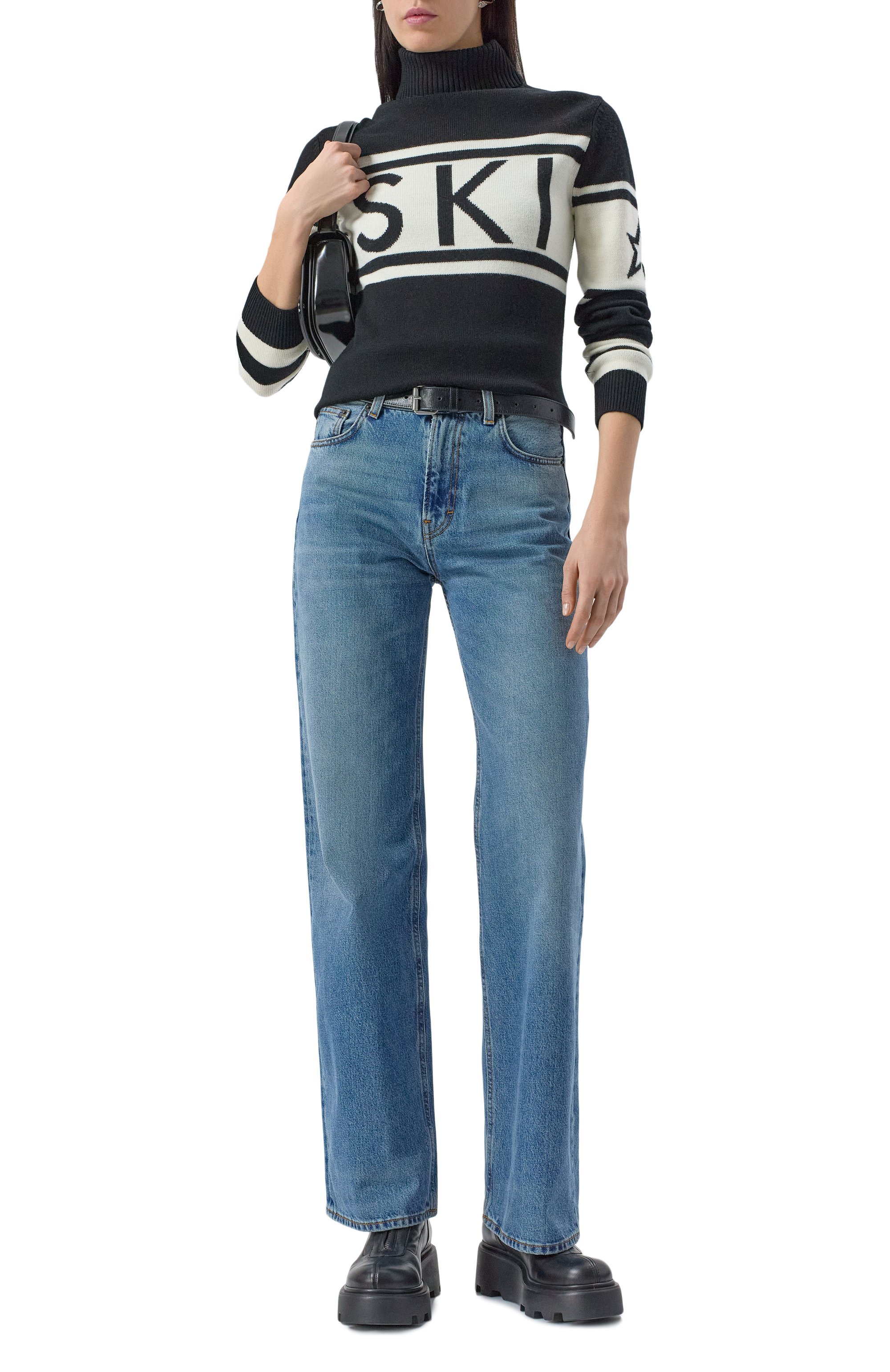 Джинсы HAIKURE синего цвета по цене 25450 руб., арт. HEW03185DF106L0833, фото 2 Джинсы HAIKURE, арт. HEW03185DF106L0833, фото 2