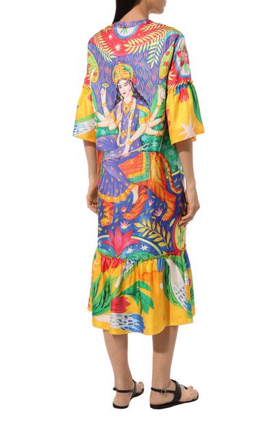 Шелковое платье OLOLOL, арт. OLD166/1115.GT123/S24, фото 4