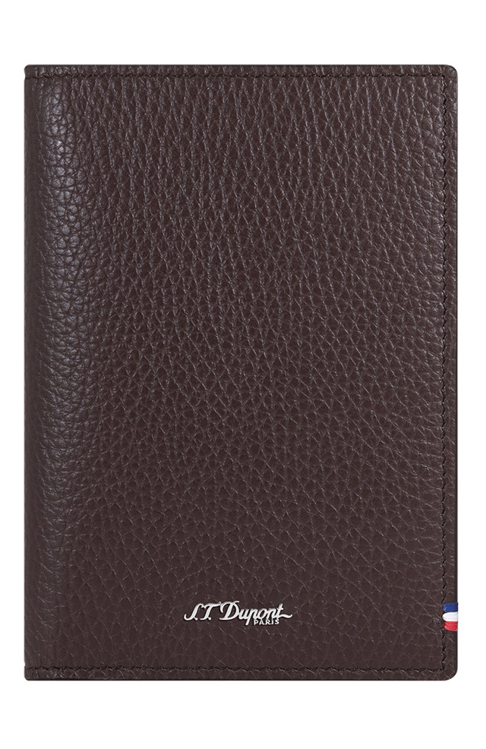 Кожаная обложка для паспорта S.T. DUPONT коричневого цвета по цене 42900 руб., арт. 195226, фото 1 Кожаная обложка для паспорта S.T. DUPONT, арт. 195226, фото 1