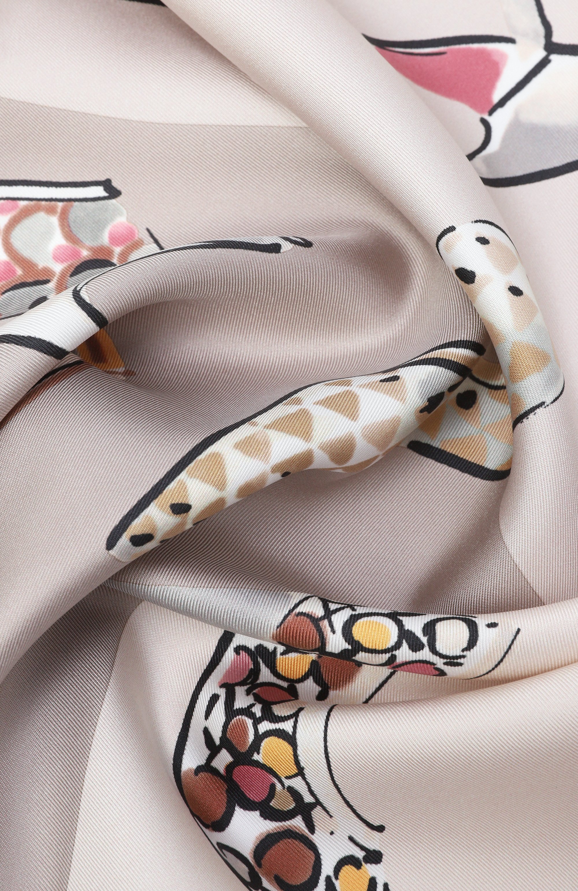 Шелковый платок FERRAGAMO, арт. 310231/789, фото 3