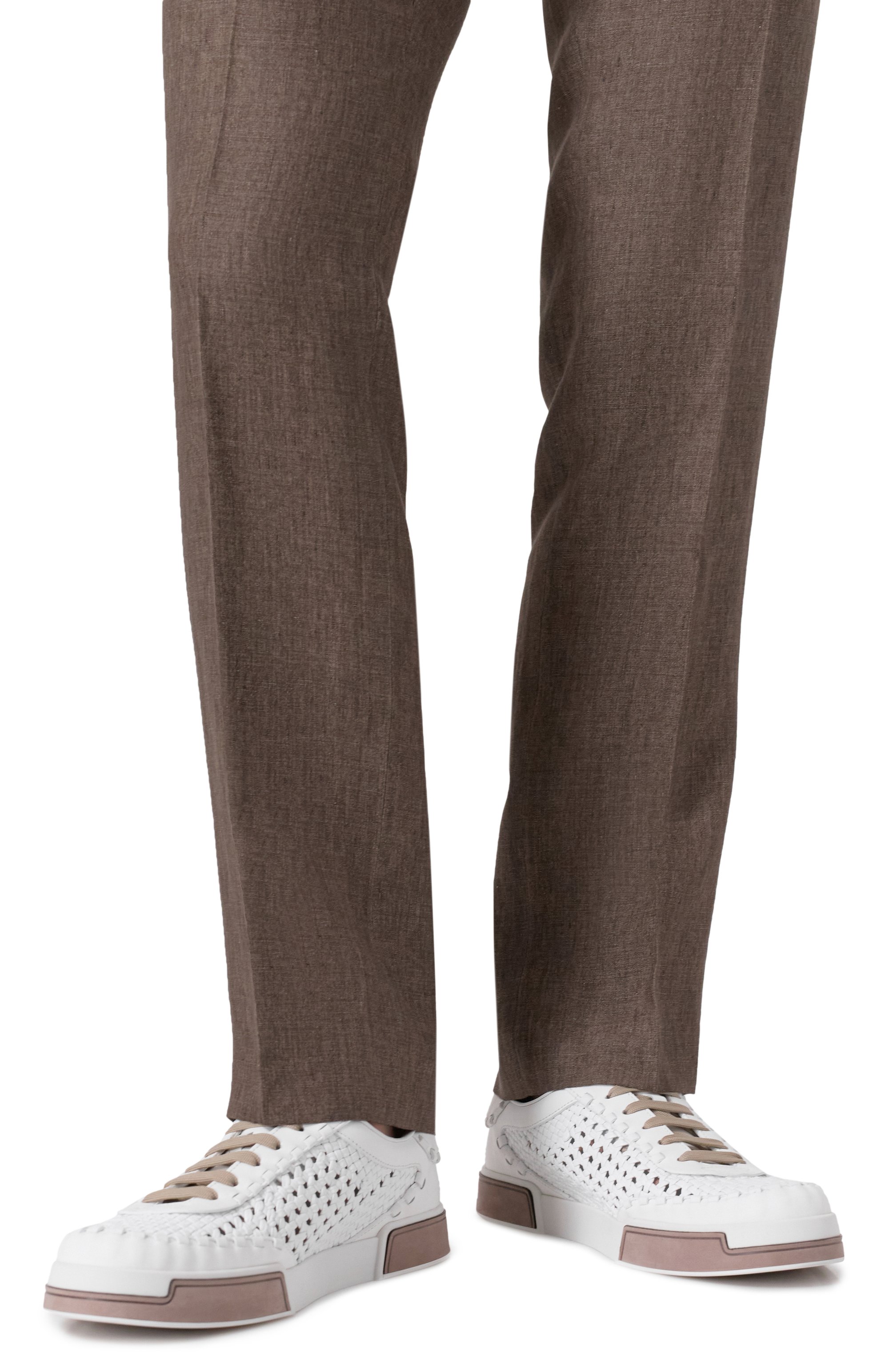 Кожаные кеды portofino yacht DOLCE & GABBANA, арт. A20195/A9T93, фото 3