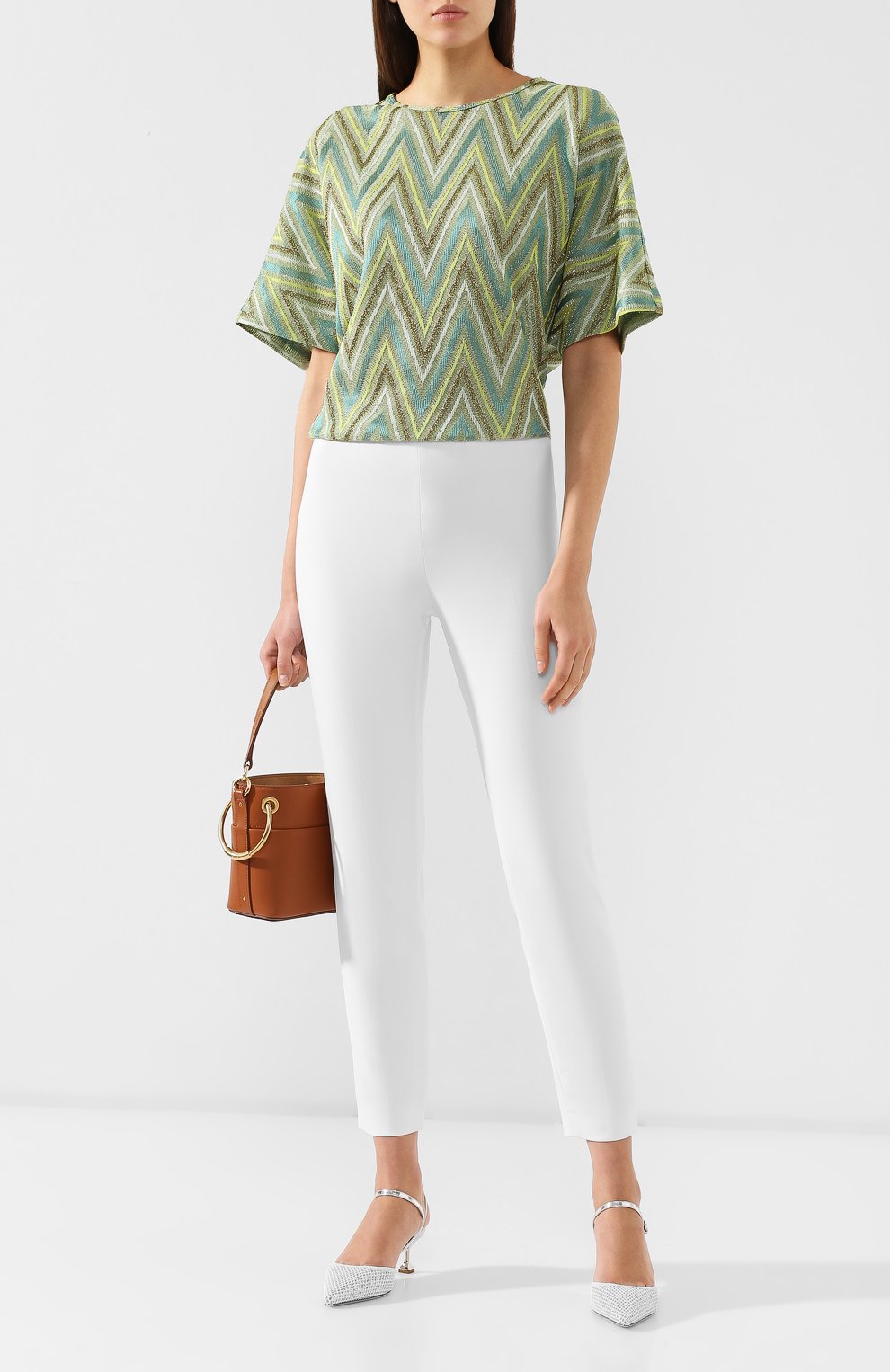 Брюки прямого кроя M MISSONI, арт. 2DI00008/2W0005, фото 2