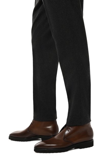 Кожаные ботинки STEFANO RICCI, арт. U001_M4231/VAN, фото 3