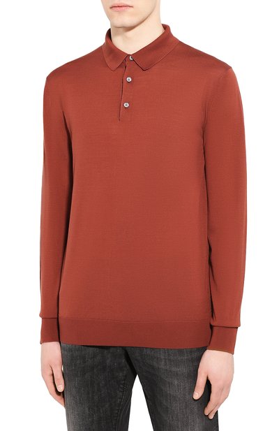 Шерстяное поло ZEGNA, арт. UUM00/132, фото 3