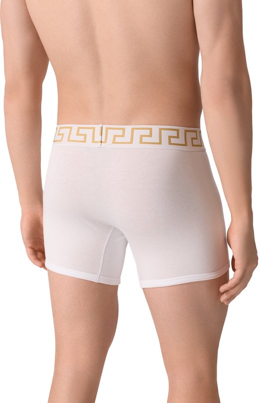 Комплект из двух боксеров Versace AU10192/1A10011 Чёрно-белый  AU10192/1A10011 Фото 3