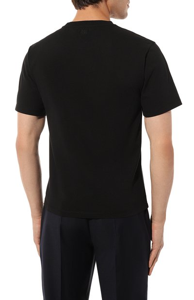 Хлопковая футболка AMI, арт. HTS010 702, фото 4