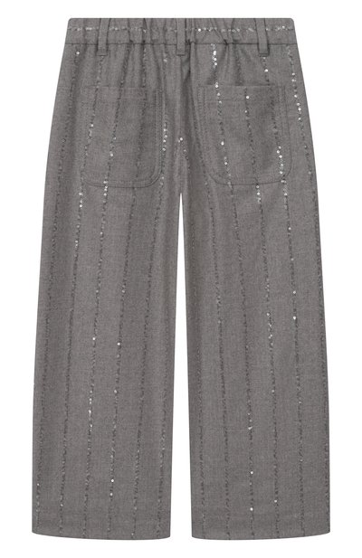Шерстяные брюки BRUNELLO CUCINELLI, арт. BB122S282A, фото 2