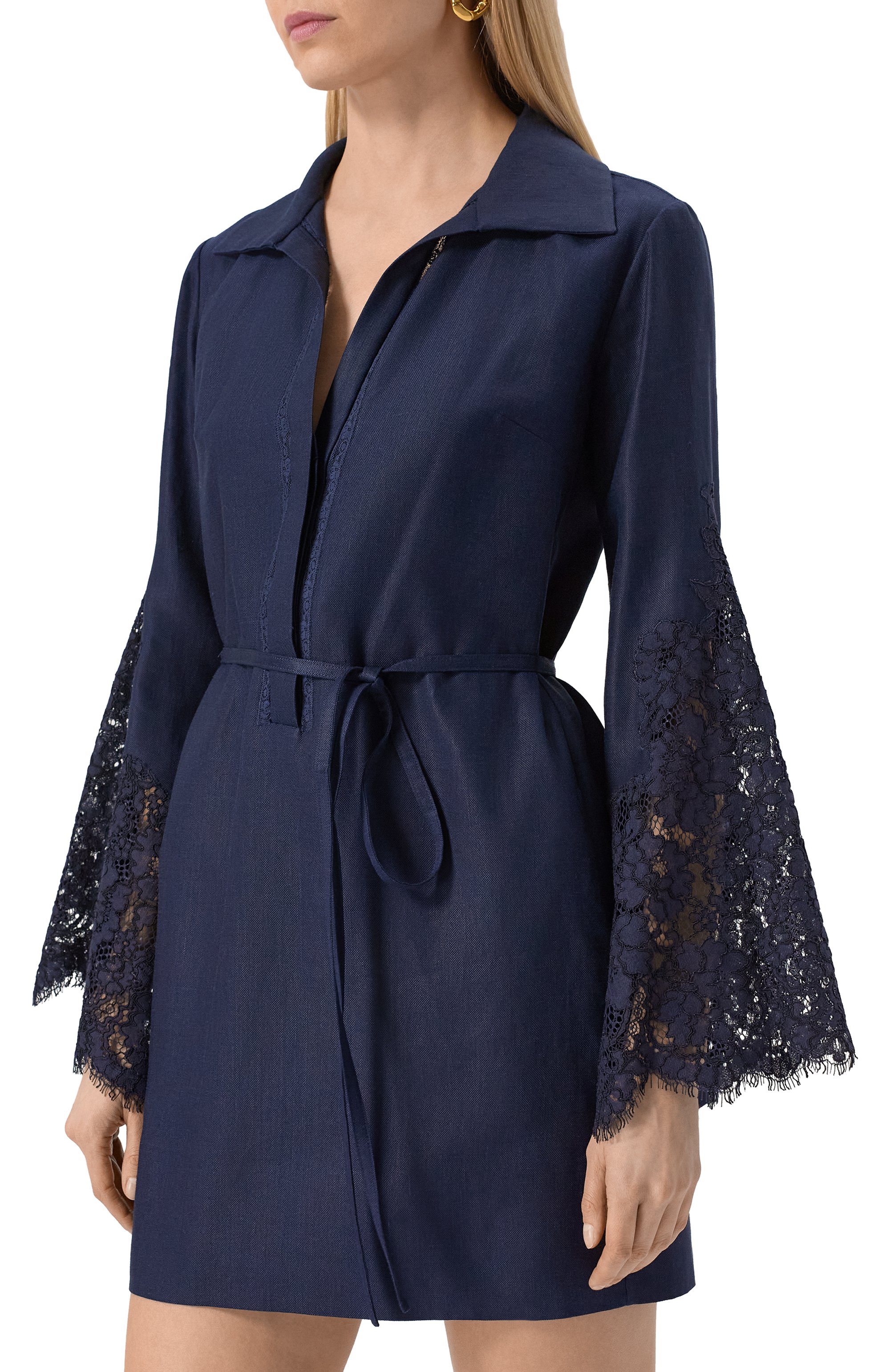 Платье изо льна и шелка MVST, арт. 25E/X2P/0/H041/5546, фото 3