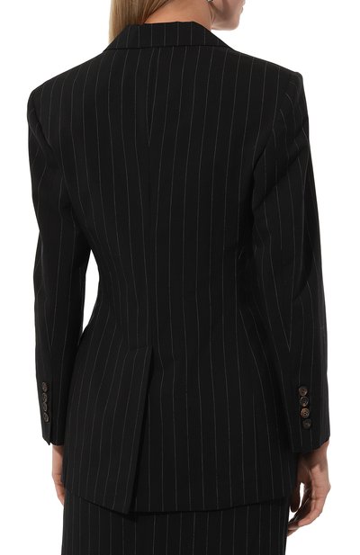 Жакет из шерсти и хлопка BRUNELLO CUCINELLI, арт. MD5867156P, фото 4