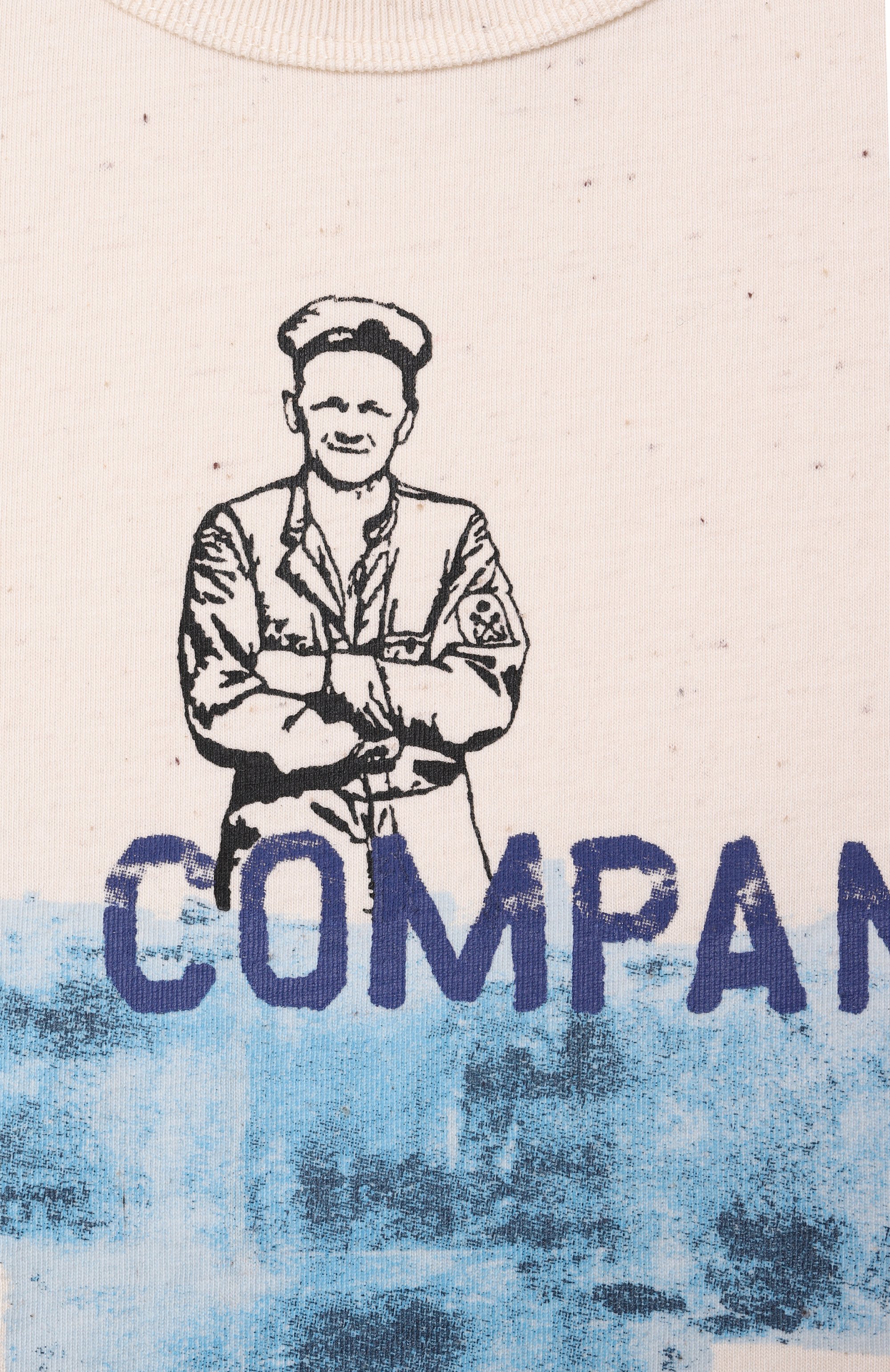 Хлопковая футболка C.P. COMPANY, арт. CUM00H/LAA41/10-14, фото 3