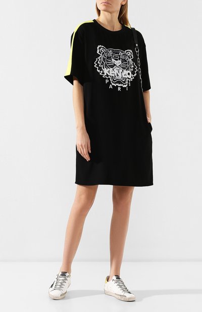 Платье с вышитым логотипом бренда KENZO, арт. 2R00645AC, фото 2
